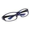 ATHLLY SAFETY SFG-005-2 High Performance Safety Glasses, Clear Navy/Clear