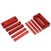 9PCS Aluminum Alloy Height Gauge Blocks Quick Accurate Setup Bars for Milling Machine Table Saw