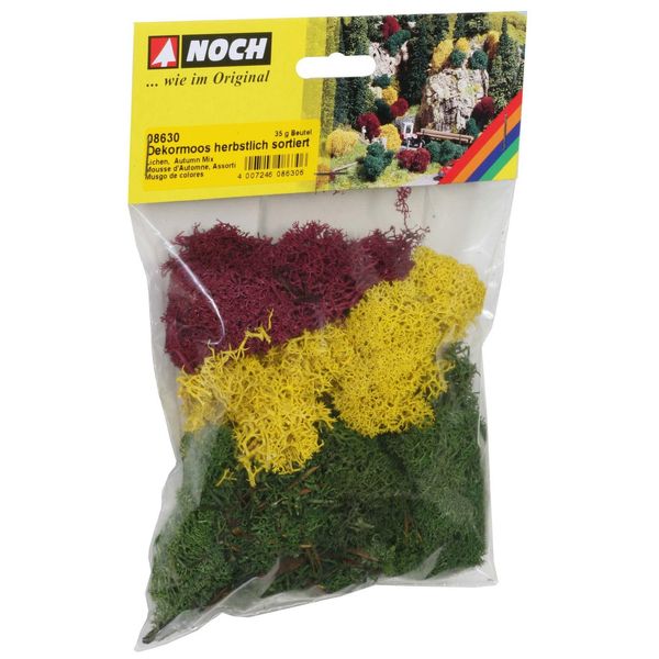Noch 08630 Lichen Autumn Mix Assorted Landscape Modelling