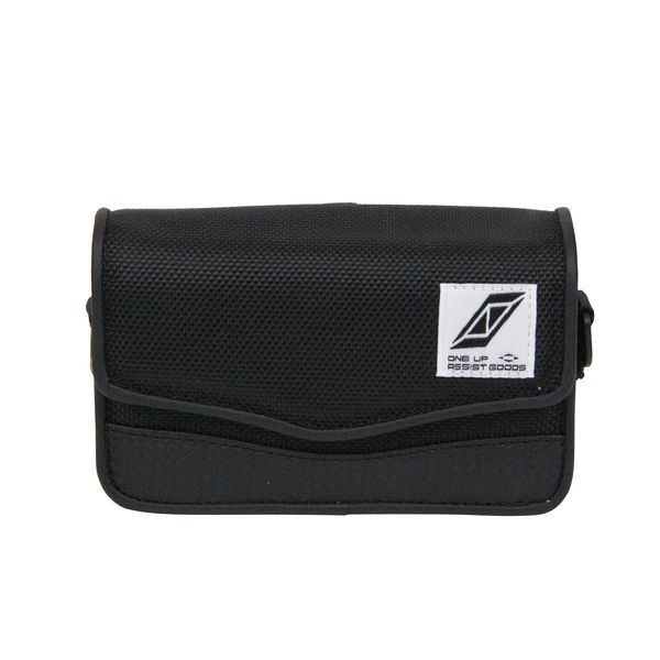 SK11 ONE UP ASSIST GOODS SO-EC-S Electronic Cigarette Case, Horizontal Type, Work, Black, Polyester, Carabiner Included