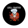 Funny BBQ Grill Master Grilling Barbecue PopSockets Swappable PopGrip