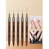 Nail Art Brushes (Natural)