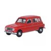 Oxford Diecast 76RN002 Renault 4 Red