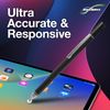 BoxWave Stylus Pen Compatible with Omron Basic Programable Terminal TW01B-V1 - FineTouch Capacitive Stylus, Super Precise Stylus Pen - Jet Black
