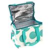 Rex London Turquoise On White Spotlight Lunch Bag