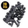 28pc Car Engine Splash Shield Bumper Hardware Kit Bolt Body Screw nut Clip Rivet