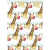 ALEX CLARK Giraffe Bagged Gift WRAP & Tags