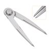 sourcing map Navigation Divider 4 Inch 100mm Adjustable Straight Pattern Divider Compass for Metalworking Geometry Drawing Woodworking