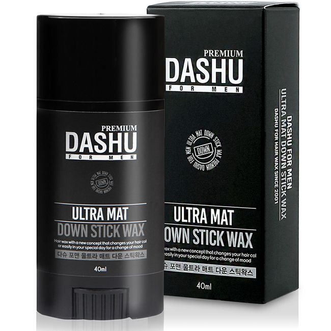 Dashu For Men Premium Ultra Matte Down Stick Hair Wax