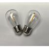 2 SunForce LED Light Bulb Replacement For Patio Solar Light String .3W BRAND NEW