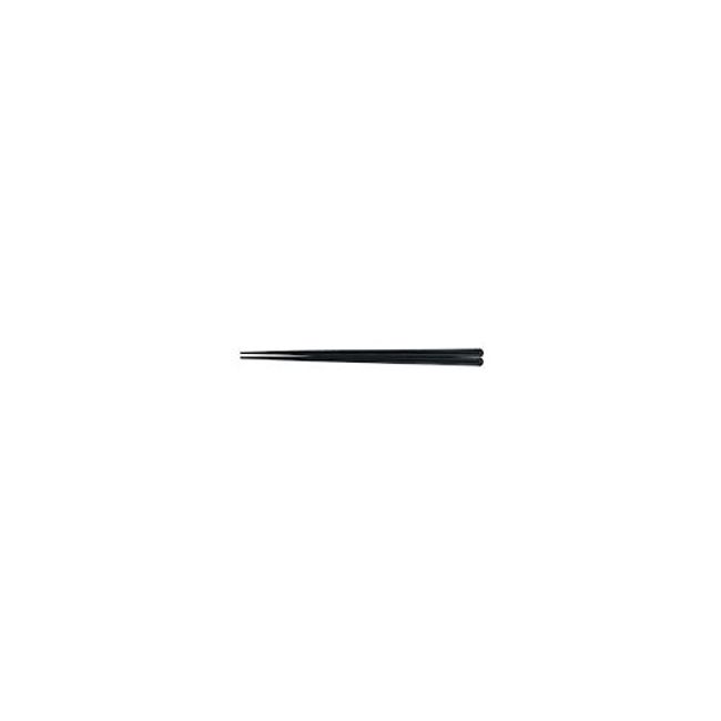 Komori Resin Chopsticks, Heat Resistant Tenmaru Tip Square Chopsticks, Black, 9.1 inches (23 cm), Safe for High Pressure Washing, Boiling, Commercial Use, Dishwasher Safe, Made in Japan