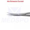 Dental Iris Tissue Gum Scissors Curved Surgical Operating Veterinary Shears CE
