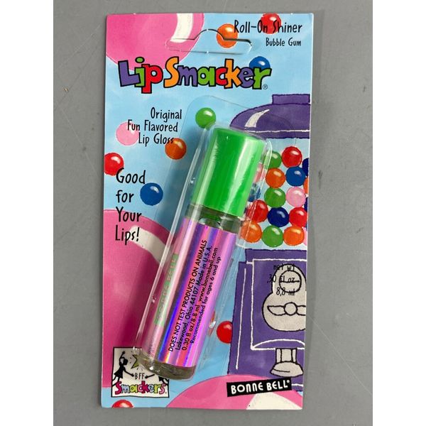 Bonne Bell Lip Smacker Roll-On Shiner Bubble Gum/NEW