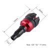 Engine Protector Engine Guard Frame Slider Durable Anodized Surface Aluminum Alloy Bolt On Convenient Installation Fits Most Motorcycles Red