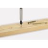 wolfcraft Tool Steel Countersink, Hexagon Shank I 2546000