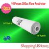 10 Pcs 300ML CC Flow Restrictor Quick Connect Push In Water Filter Under-sink