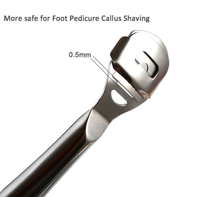 Foot Callus Shaver Hand Feet Pedicure Razor Tool Shavers Stainless