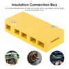 Keenso E Connection Box, Electrical Motor Controller Wire Connection Box 5 Pole Wire Connector Box for E