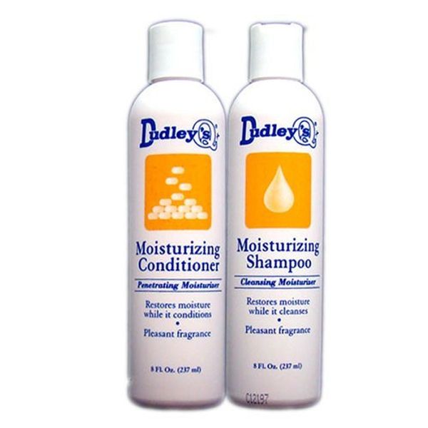 Dudleys Moisturizing Shampoo 8oz + Conditioner 8oz Combo Set