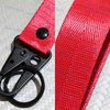 For MAZDA RED Racing Keychain Metal key Ring Hook Strap Lanyard Nylon Universal