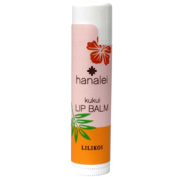 Hanalei Lip Balm and Moisturizer - Natural Kukui Oil and Beeswax Lip Moisturizer to Hydrate and Replenish Dry, Chapped Lips - Made in USA - Lilikoi