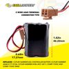 3 Computer Batteries For Cutler Hammer, Ge Fanuc, Newark,
