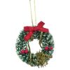 Dollhouse Miniature Holiday Wreath