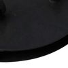 RDEXP 50 Piece Double Headed Plastic Bed Board Holder 55mm Inner Hole Black