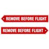 Remove Before Flight Aircraft USAF RAF 6" (150mm) Vinyl Stickers, Decals x2