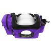 Fade Crunch Shoulder Strap Disc Golf Bag – Versatile Disc Carrier with Insulated Lining for Cooler Functionality (Royal Purple)