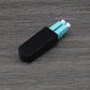 ECSiNG LC Fiber Optic Fiber Optic Cable Adapter 10Gb 40Gb OM3 Multimode 50/125 Loopback Adapter for Testing Applications Test Plug Multimode