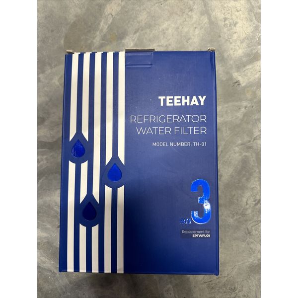 (3) Teehay TH-01 Refrigerator Water Filter Replacement For EPTWFU01 New In Box