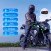 Motorcycle Helmet Headset Bluetooth 5.3 Speaker Waterproof Hands-Free w/ Mic New