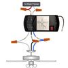 Universal Ceiling Fan Remote Control Kit, Replacement for Hunter/Harbor Breez...