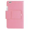 [PCATEC] NTT docomo dtab Compact d-02k Dedicated Leather Case with Bluetooth Keyboard☆US Layout☆Japanese Input Support (Pink)