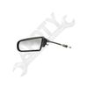 APDTY 066218 Side View Mirror - Left, Manual Remote Black