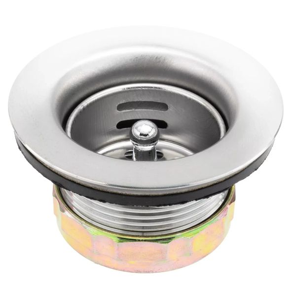 *RV STAINLESS STEEL SINK DRAIN REMOVEABLE STRAINER BASKET FITS 2" DRAIN FREE SHP