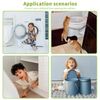 Cupboard Locks for Children YTOOK 6 Pack Adjustable Child Safety Locks for Kitchen
