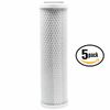 5 Pack Carbon Block Water Filter for Culligan HF-360, RVF-10