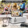 Mini Projector 7500 Lumens, 1080P Full HD Supported Mini Projector, Portable ...