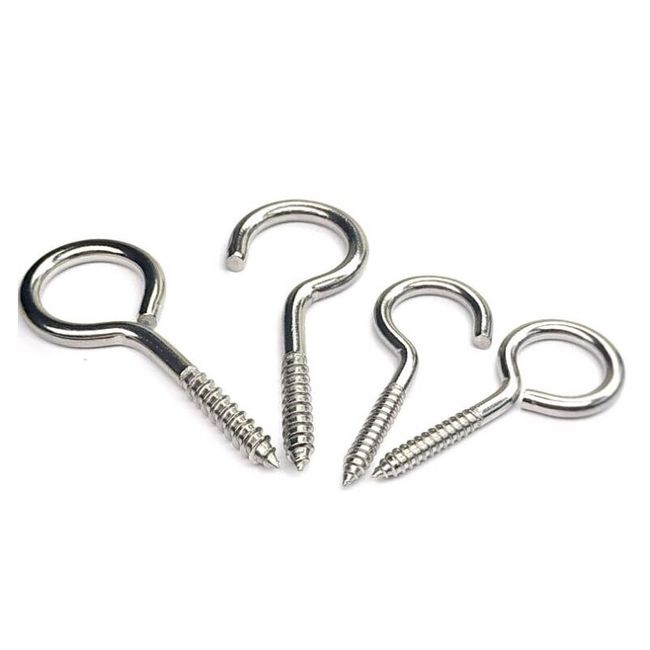 12 Difference Sizes 304 Stainless Steel Self-Tapping Ring Hook