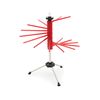 Fox Run Collapsible Pasta Drying Rack, 18.5", Red, Plastic with Rotating Arms