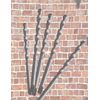10Pcs 5/32"X 4-1/2" Masonry Drill Bits Carbide Tipped Tapcon Half Flat Shank 