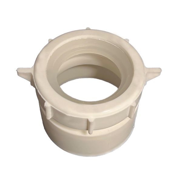 Universal P-trap adapter for 1 1/2" and 1 1/4" pipes