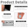 150 Rectangular Scratch Cards, Self-Adhesive Scratch Labels, Rectangular Label Cards, Surprise Scratch Stickers, DIY Label Cards