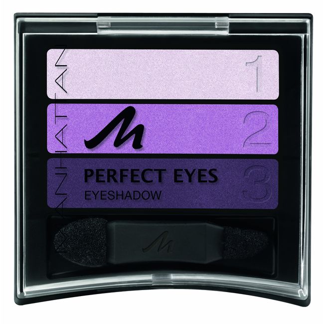 Manhattan Perfect Eyes Trio Eye Shadow Set with Shades 51A / 65H / 610K 3 g