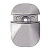 CRL DL631BN Brushed Nickel Adjustable Shelf Clamp Pair