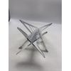 Ikea Vintermys Christmas Tree Silver 13.75” Tabletop Holiday Decor 3D Vtg NEW