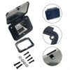 Mounting Panel, 50A Cable Socket Panel Flush Mount Bracket with Waterproof Pad for Anderson Connectors(2PCS)