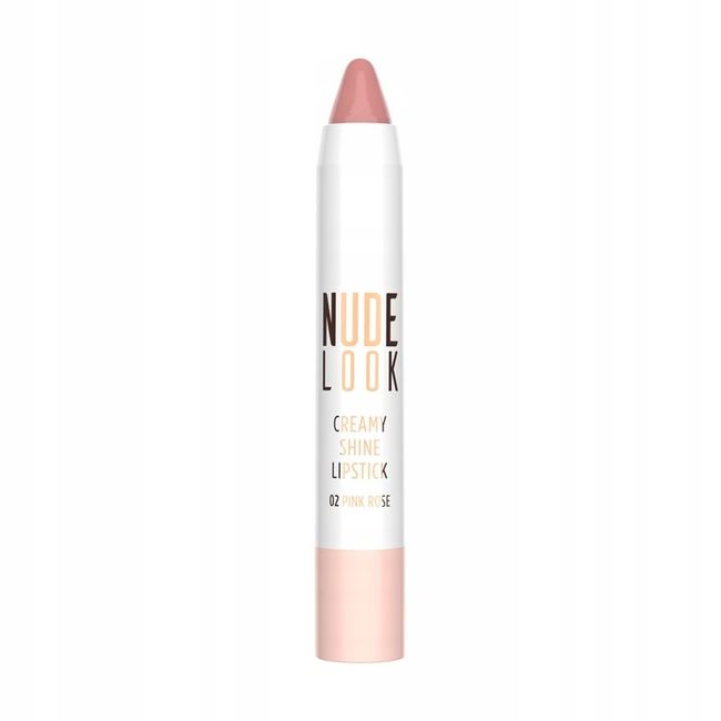 Golden Rose Nude Look Creamy Shine Lips. No:02 Pink Rose 1 Paket